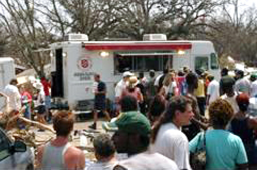 救世軍在美國颱風「卡特里娜」災後救援工作最新進展