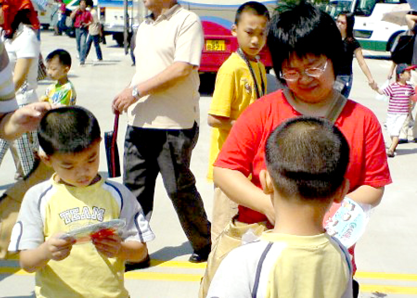 101福音黄金周 5天顺利派出1万只福音扇