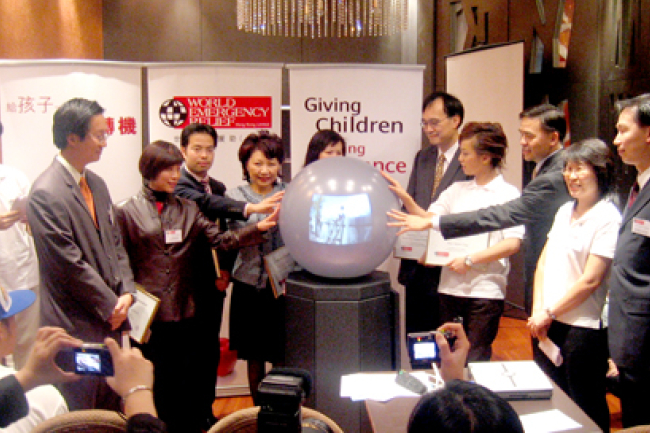 世界緊急援助「11‧11」助貧日啟動禮昨舉行