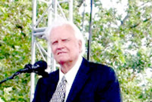 福音佈道家葛培理博士度過87嵗壽辰，期待以不同的方式被神使用