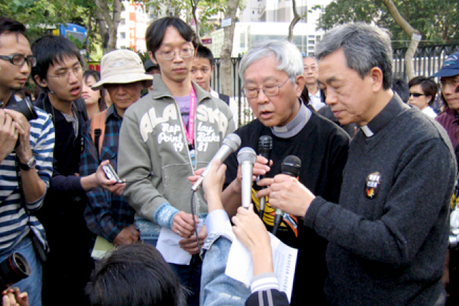 港人愛民主同上街 信徒好公義齊禱告
