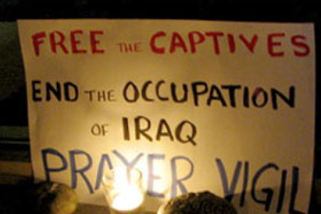 最後期限逼近，基督教和平者組織再次懇請釋放人質