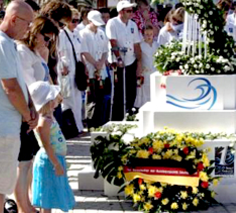 南亞海嘯一周年 世界各地舉行大規模追思紀念