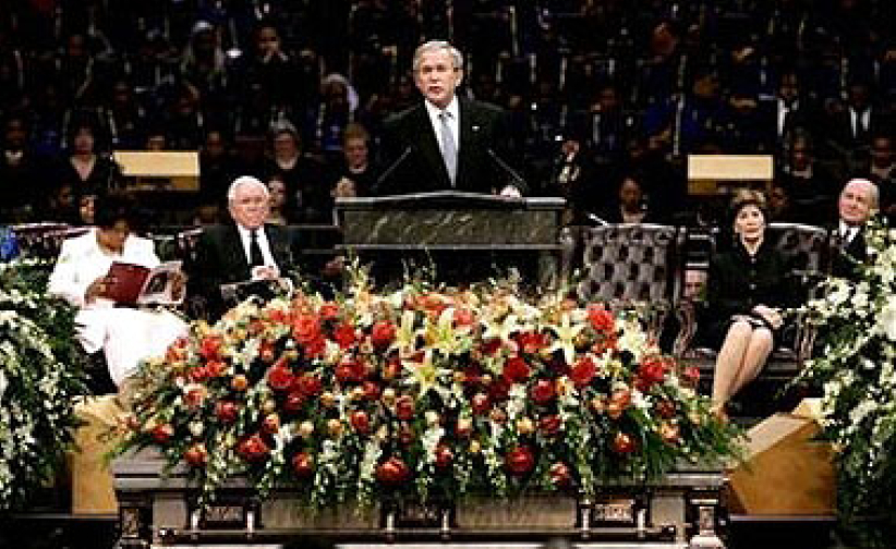 馬丁‧路德‧金夫人葬禮萬人雲集