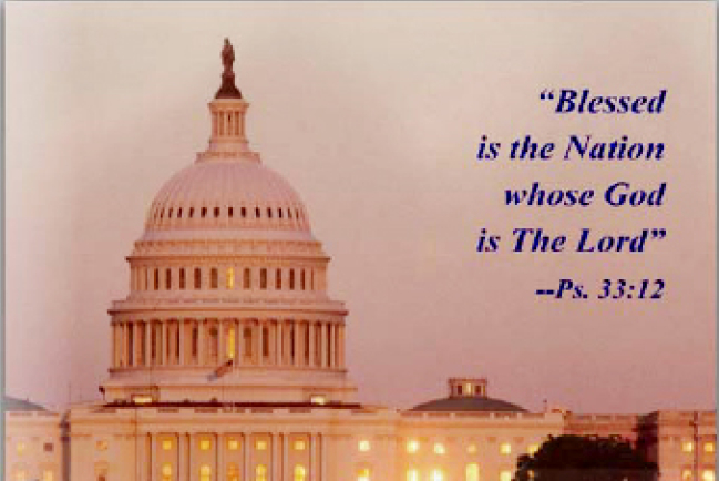 《美國，歸向真神！》50萬份贈予政府及社會各界具影響力人物