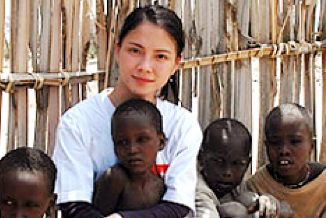 李心潔非洲之旅感概良多