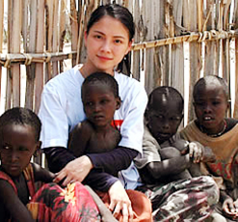 李心潔非洲之旅感概良多