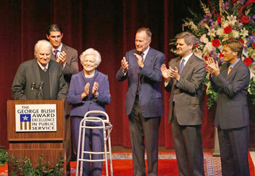 葛培理获前美国总统颁「最高荣誉」