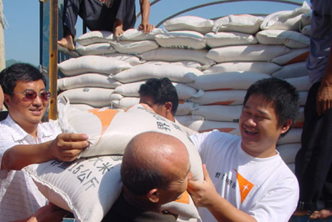 中國宣明會積極應對內地六省七月災情