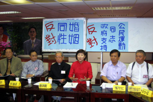 台北牧者籲馬英九審慎考慮同志運動後果