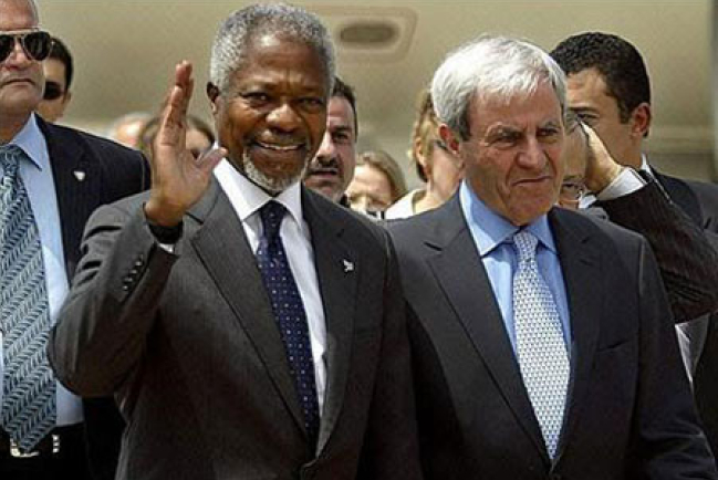 安南巡視黎巴嫩盼鞏固停火協議