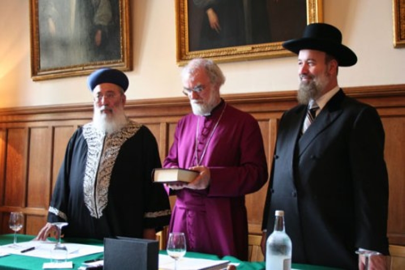 圣公宗跟犹太拉比签署历史性联合协议