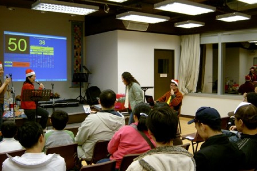 午夜聖誕佈道晚會