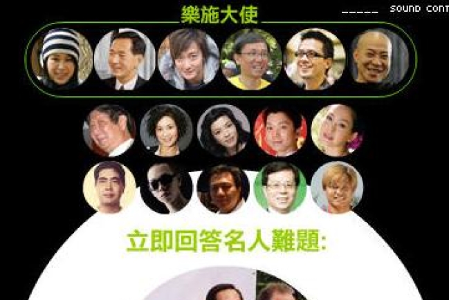 城中名人Yahoo!知識+問「扶貧」難題 為樂施會籌款