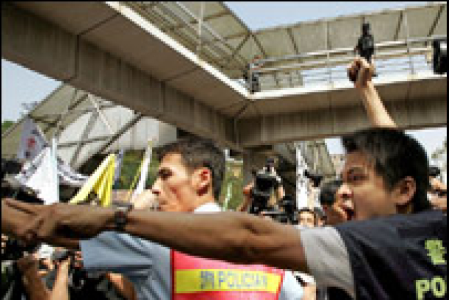 香港基督徒與澳門槍聲