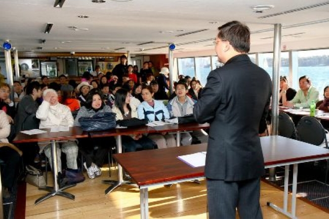 林以諾牧師再臨雪梨重聚船河分享「錯看聖經」