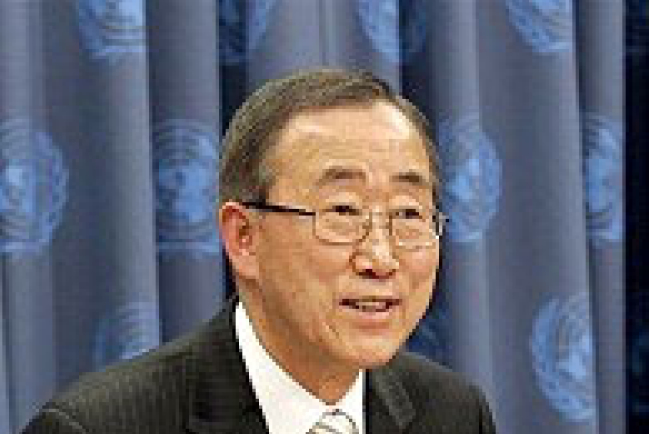 聯合國秘書長呼籲各國解決氣候變化問題