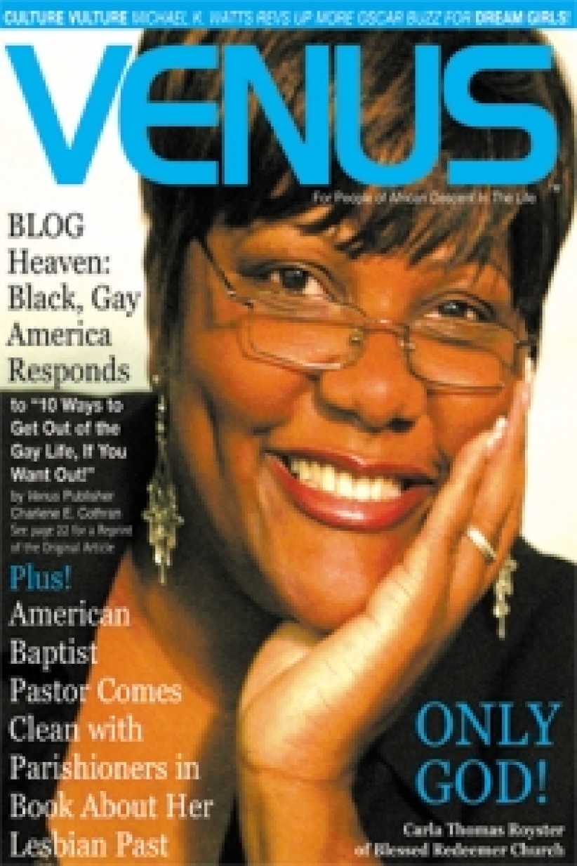 黑人同志雜誌主編分享如何搖身變成基督徒