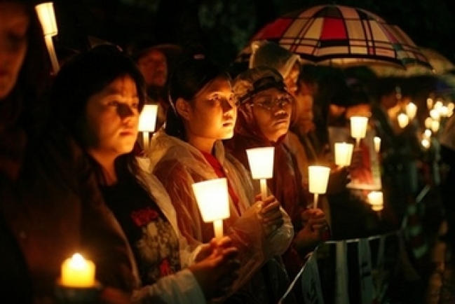 基督徒為緬甸流血暴力事件禱告