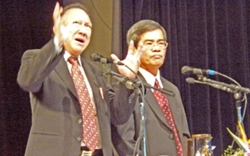 明年印尼新教会献堂 兼纪念唐崇荣牧师奉献50周年