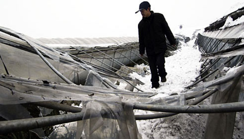 中國雪災災情嚴峻 基督教救援機構雪中送炭