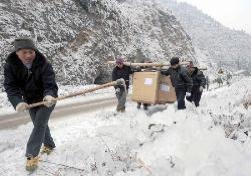 基督教機構紛紛加入為中國雪災救援工作