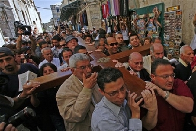 全球各地基督徒紀念耶穌受難節