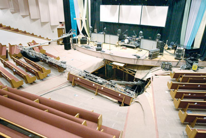 加拿大卑詩省一教會地板下塌 42人受傷