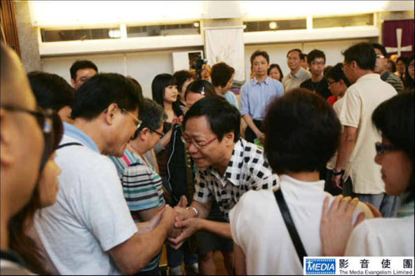 天使心佈道會毓民真情剖白見證神恩