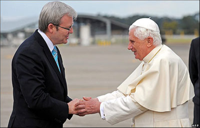 教宗访澳期间就性丑闻及原住民事件道歉