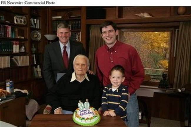 葛培理牧師期望與奧巴馬見面及為他祈禱