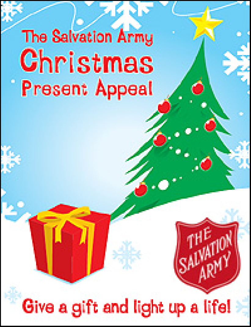 救世軍盼望為聖誕籌集數十萬禮物安慰靈魂