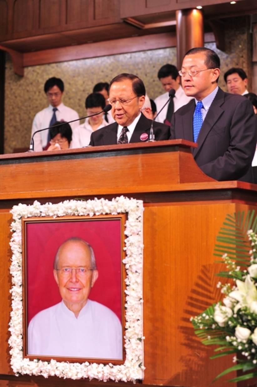 馮浩鎏李秀全安息禮拜禱告觸動人心