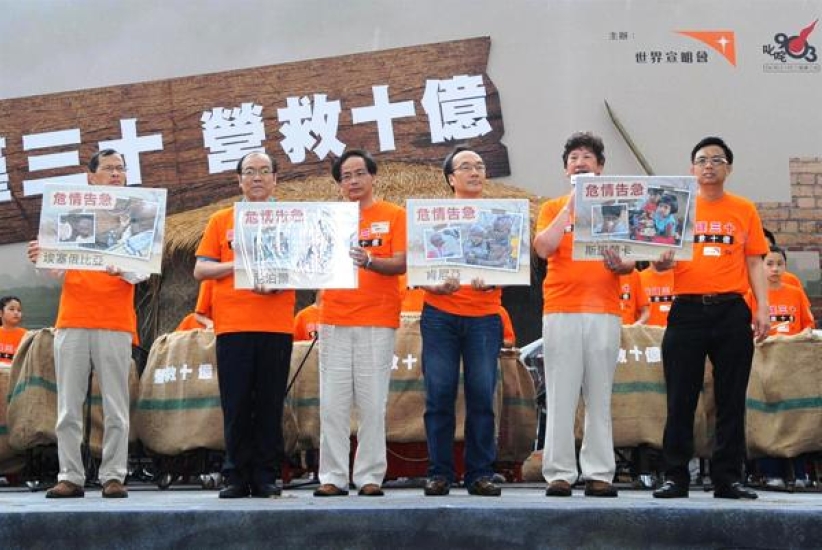 今年「饑饉」參加者達4000