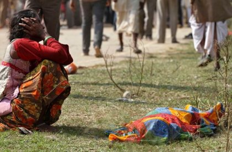 India Temple Stampede
