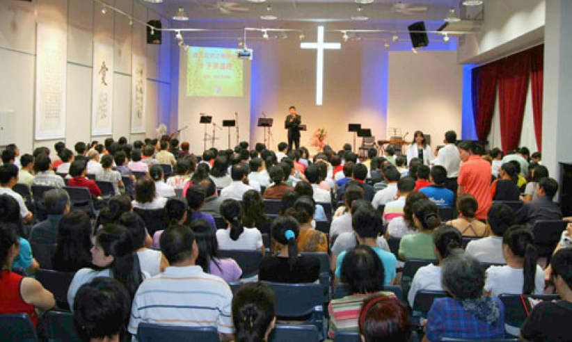 新加坡豐收華夏教會開堂 創歷史先河 