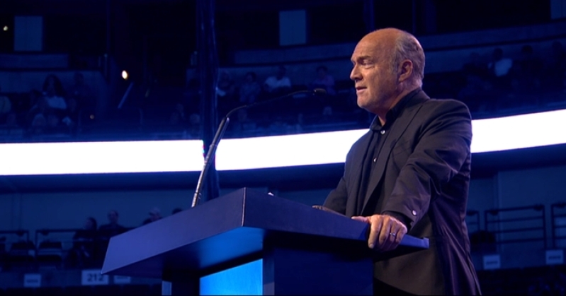 Greg Laurie at Pastor Chuck Smith Memorial Service