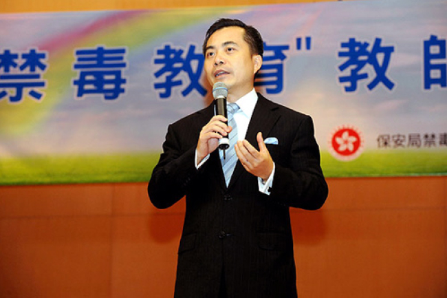 黃仁龍司長：強制驗毒必須立法