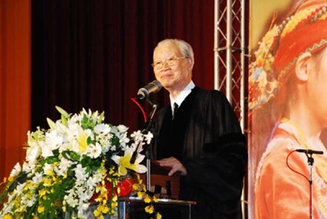 台灣各宗派教會聯合追思禮拜悼水災