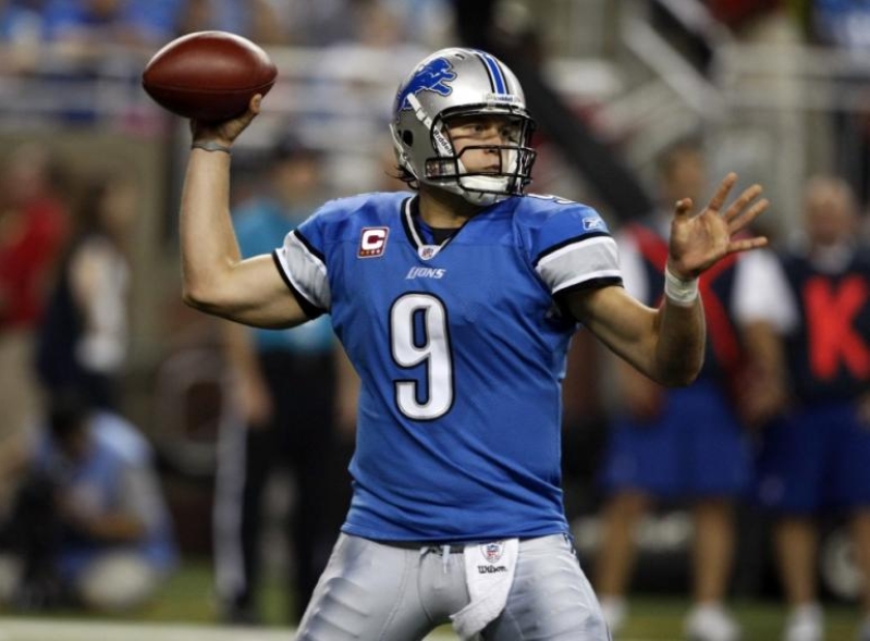 Detroit Lions quarterback Matthew Stafford 