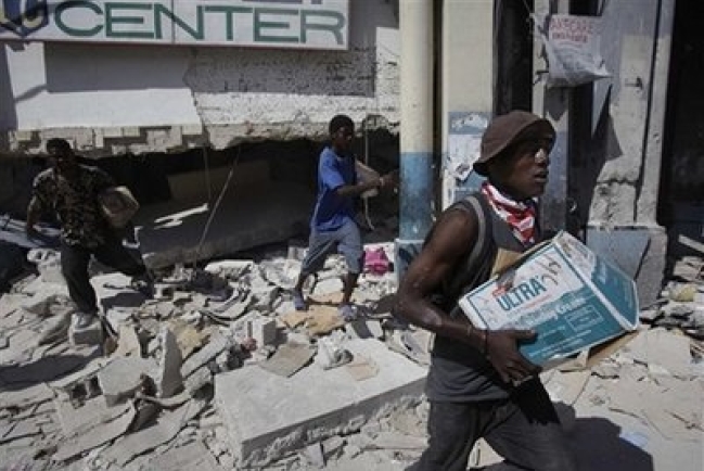 海地地震救援仍未足够 搶劫暴力頻生