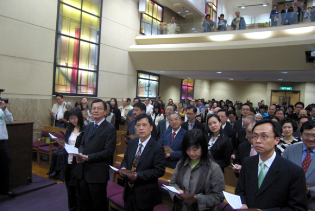 香港聖經公會60周年感恩崇拜 周聯華牧師親身證道