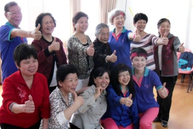 讚美操在香港興起 讚美佈道健身融一體