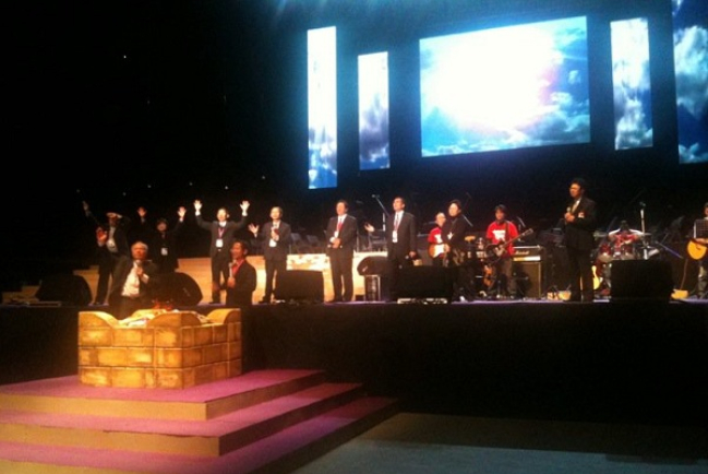 重建國家祭壇 台灣教會敬拜迎雙禧