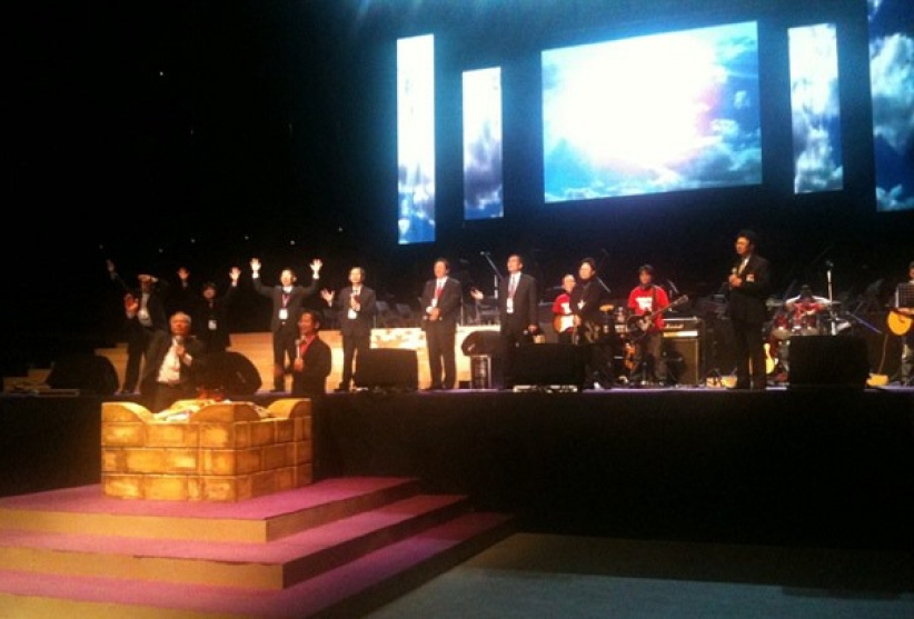 重建國家祭壇 台灣教會敬拜迎雙禧 