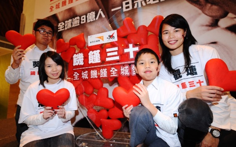 80後醫科生及90後中學生齊齊響應「饑饉三十」