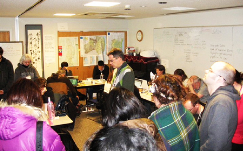 日本基督徒救难行动福岛南部建立支援中心