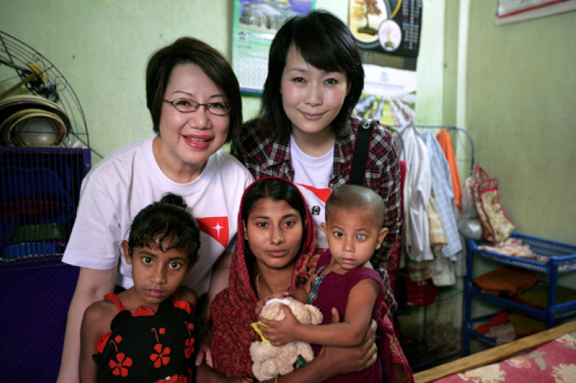 葉童車淑梅首訪孟加拉 感嘆飢餓問題嚴重　