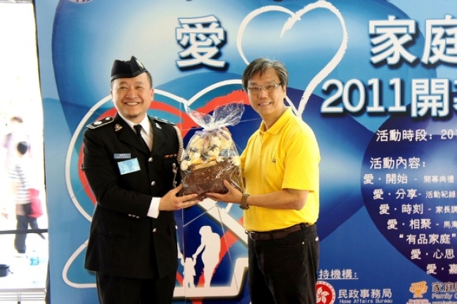 BB軍「愛．家庭運動」逾百家庭願為和諧家庭努力