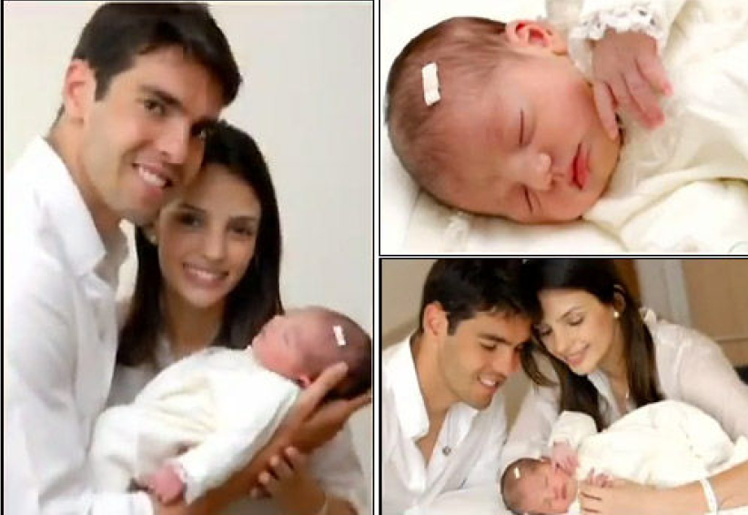 球星卡卡愛女取名“Isabella”意為「上帝的承諾」